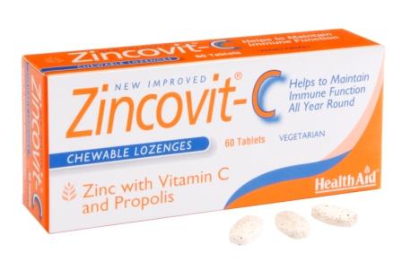 Vitamin c zinc tablet